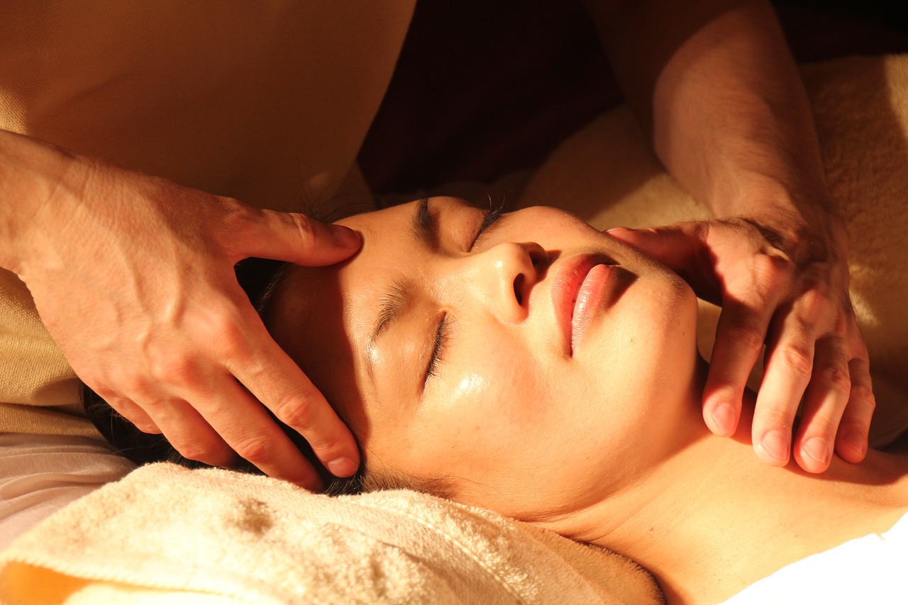 Woman receiving a chemical peel from Urban Oasis Day Spa