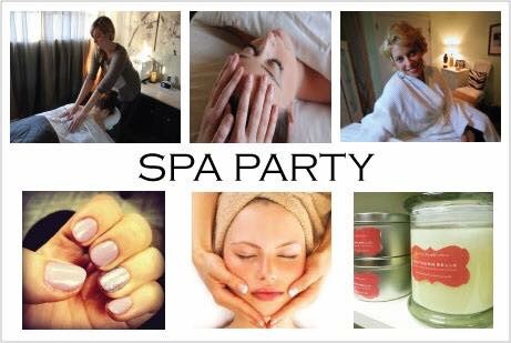 spa party at urban oasis in nashville, tn