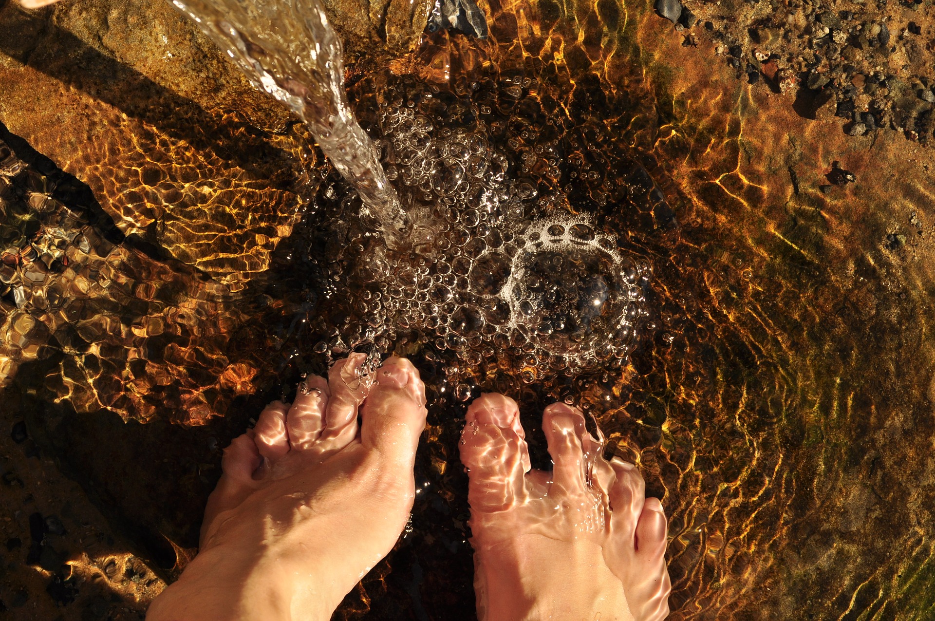 The benefits of a foot soak