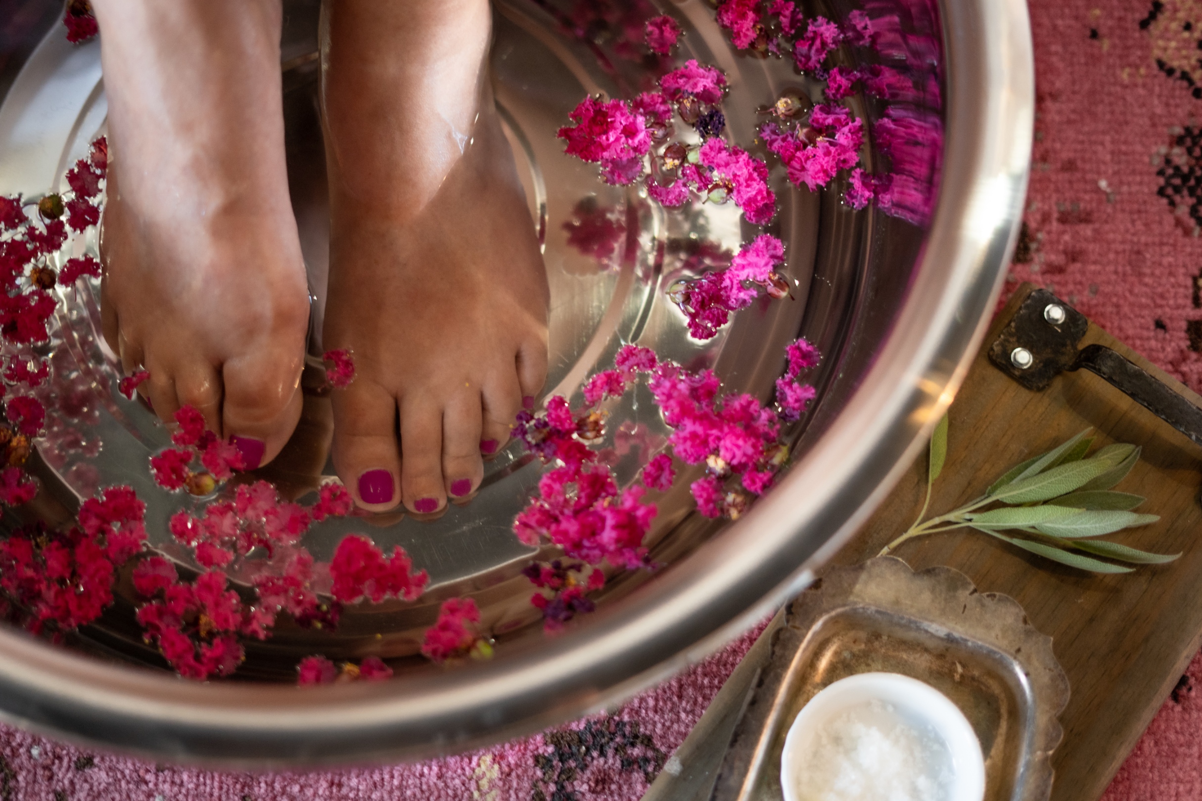 Foot Soak from Urban Oasis Day Spa