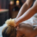 woman receiving a massage at Urban Oasis Nashville Day Spa