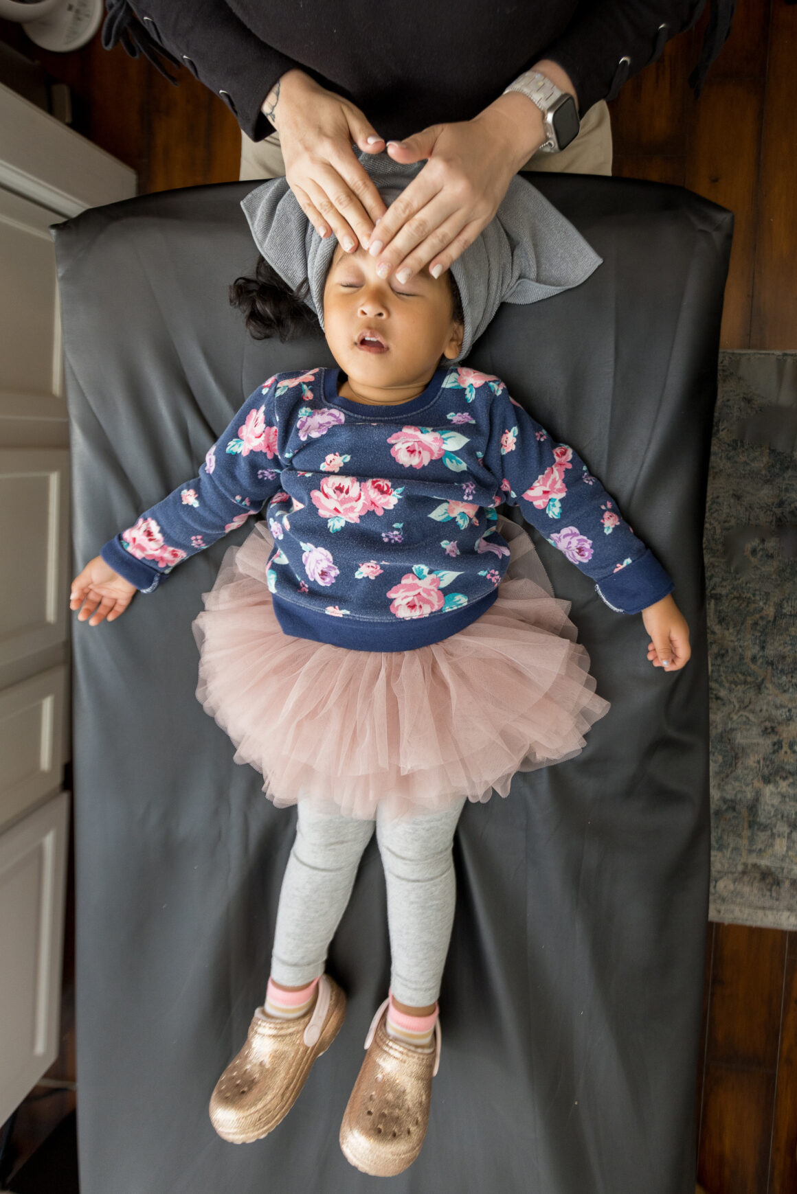 Relaxing anti-aging facial in Nashville with gentle facial massage at Urban Oasis day spa