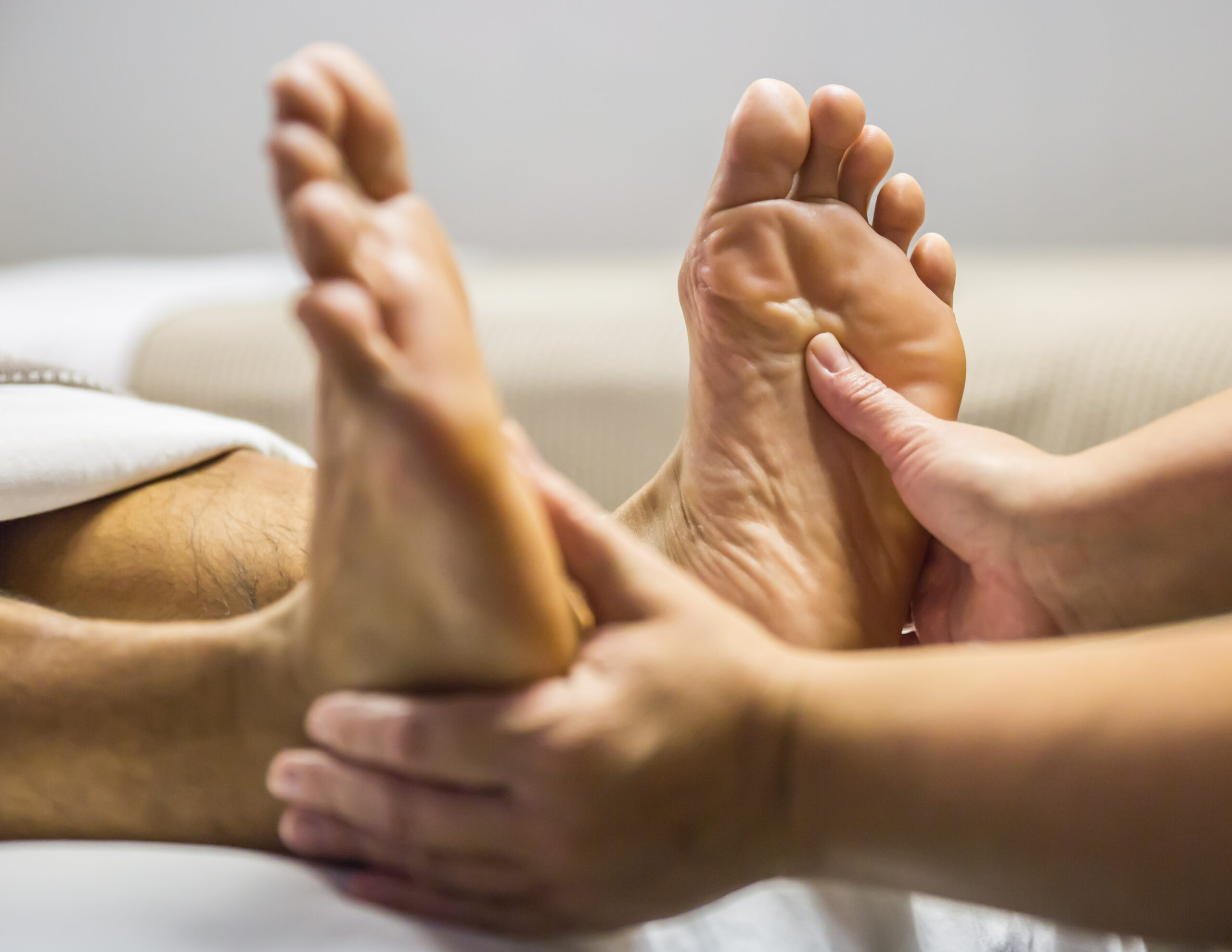 Father's Day massage gift in Nashville featuring a relaxing foot massage designed to help dads reduce stress, ease tension, and recharge.